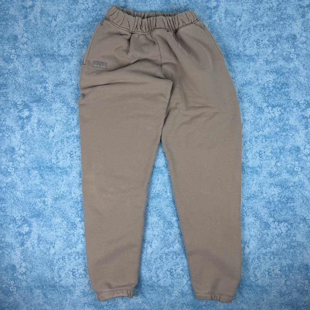 SET ACTIVE Cotton Jogger Sweatpants Women's Medium Taupe